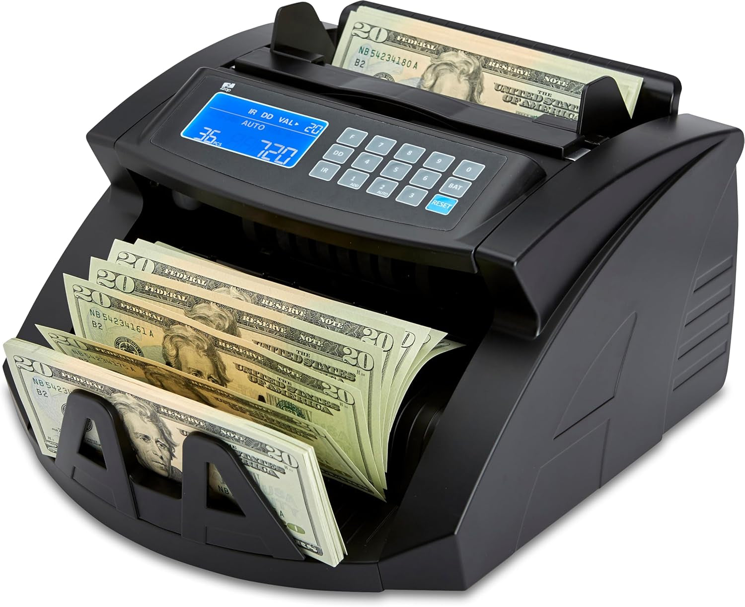 Bill Value Counter - Money Cash Currency Machine (NC20)
