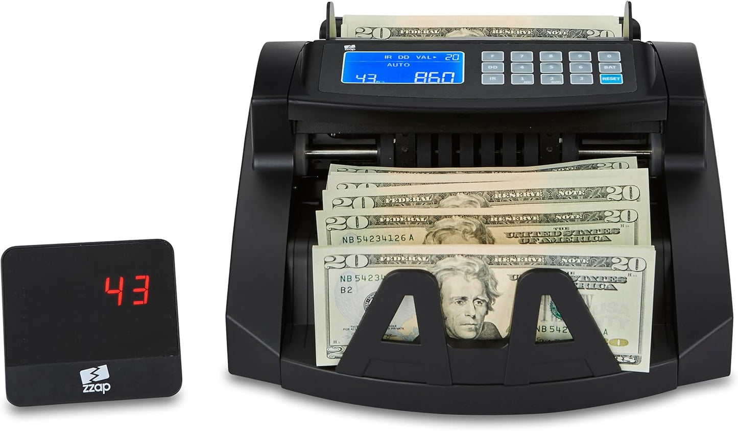 Bill Value Counter - Money Cash Currency Machine (NC20)